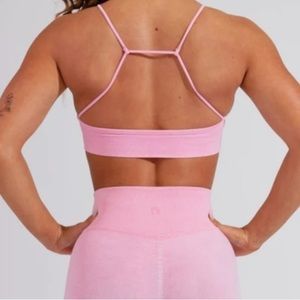 BuffBunny Pink Sports bra & Leggings